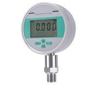 Hamwesh Manomètre Numérique 0-200 Bar rétroéclairé, Cadran de 4 Pouces, Manomètre en Acier Inoxydable, Précision ± 0,4%, Filetage M20x1,5 pour la Mesure de l'air, de l'eau et de ' Hydraulique