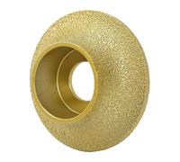 Hamwesh Meule de Bords 3 Pouces 60 pour Bords de Pierre de 20 Mm | Construction en Acier au Manganèse, brasé Sous Vide, Utilisation Sèche et Humide pour le Marbre, le Granit, les Garnitures