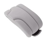 Hamwesh Minerve, Collier Cervical Réglable pour Soutenir les Douleurs Cervicales, Conception en Mousse Souple avec Tissu Respirant pour Dormir, Voyager, Maison, Bureau, Avion (BLACK) (GRAY)
