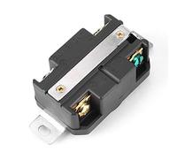 Hamwesh NEMA L14-20R Prise de Verrouillage Rotatif, 20A 125-250V, 3 Pôles | Prise de courant de générateur, boîtier résistant aux chocs, 20 000 cycles de prise, installation rapide, pour équipement