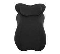 Hamwesh Oreiller de Lecture Ergonomique en Mousse à Mémoire de Forme Multi-Positions avec Support de Confort Amovible et Réglable pour la Lecture, Massage du Sommeil, Soulagement des Reflux (Black)