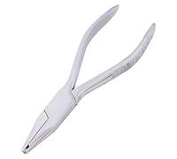 Hamwesh Pince de Réglage de Plaquette de Nez, Acier Inoxydable, 15,5 Cm, | Outil de réparation de lunettes, conception de bouche de précision, pour l\'artisanat de bijoux de lunettes, usage