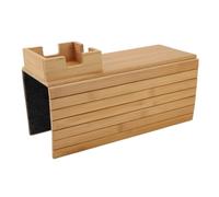 Hamwesh Plateau d'accoudoir de canapé Pliable, Table de Bras de canapé Antidérapante avec Porte-gobelet, Table d'accoudoir Portable et Stable pour, Collations, Télécommande et Support de Téléphone,