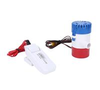 Hamwesh Pompe de Cale Automatique pour Bateau 12V 24V 32V, 750 GPH, | Pompe à eau marine submersible avec interrupteur à flotteur, pour bateau, camping-car, yacht, caravane, kit de pompe de