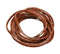 Hamwesh Profil de Retenue pour Verre, Rail de Maintien de Vitre, 8 M, 26,25 Ft for Porte de Placard (Brown)