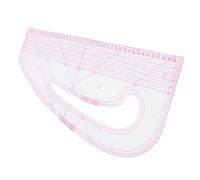 Hamwesh Règle de Courbe Française, Règle de Motif de Courbe Multifonctionnelle pour la Couture, de Couture Métrique avec Marquages d'échelle Précis pour les Tailleurs Débutants, Créateurs de