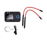 Hamwesh Soudeuse par Points pour Batteries au Lithium, 5000 MAh 1200 W, Sortie Réglable, Mini Soudeuse par Points Portable Rechargeable à Double Impulsion, par Portative avec Affichage Visuel de 2,4