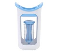 Hamwesh Station de Remplissage de Pochettes Squeeze Station, Presse-Purée Portable avec 10 Sacs de Sous-emballage, Distributeur de Nourriture pour bébé, Machine à Aliments pour Tout-petits pour (BLUE)