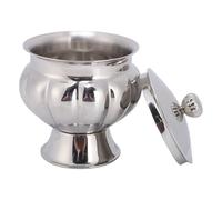 Hamwesh Sucrier en Acier Inoxydable 304 avec Couvercle - Support de Cubes de Sucre de 400 Ml, Pot Hermétique pour café, thé, Bonbons, Cuisine, Rangement à Domicile - Élégant et Polyvalent