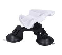 Hamwesh Support à Ventouse Mini, Support Voiture Robust avec 3 Ventouses | Support en Surface en fer, support de fenêtre de toit ouvrant, support de Signal Satellite Stable, avec adaptateur 1/4
