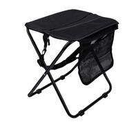 Hamwesh Tabouret Pliant Portable de 14 Pouces, Charge de 250 LB | Conception Adaptée aux Genoux, Sac Bandoulière Facile Plier, Poche en Filet Pratique équipée, pour le Camping, Voyages, Pêche