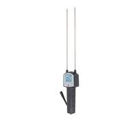 Hamwesh Testeur d'humidité du Foin 0-80%, Compteur de Foin Portable, Testeur de Sonde Numérique Très Précis pour le Fourrage, la Luzerne, l'herbe des Vergers