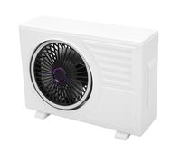 Hamwesh Ventilateur de Bureau, Moteur Silencieux à 5 Vitesses, Veilleuse, Batterie 1200 MAh, Flux d'air 3D, Ventilateur de Refroidissement de Bureau Portable, Petit avec Chargement USB Réglable à 180