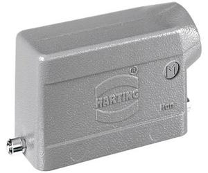 Han 10B Couvercle D'Entrée Latérale M20 Aluminium - 19300101540