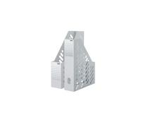 HAN 1600-11, porte-revues KLASSIK, design classique en phase avec son temps. Fonctionnel, élégant et de haute qualité. Avec étiquette d'indexation, lot de 2 unités, gris clair