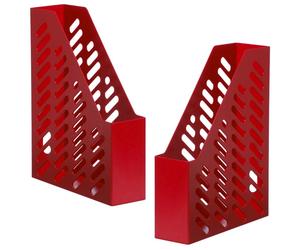 HAN 1600-17 2x Porte-revues Klassik rouge
