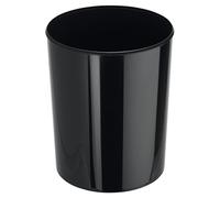 HAN 18130-13, corbeille à papier design i-Line, moderne au look stylé élégant de haute brillance. Qualité premium, 13 litres, noir
