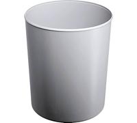 HAN 1814-S-11, corbeille à papier anti-feu, ignifuge, 13 litres. Avec insert en aluminium, difficilement inflammable, sûre, élégante, qualité premium, 13 litres, gris clair