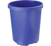 HAN Corbeille à papier KLASSIK XXL – PP, 50 L, Bleu – Robuste, de qualité premium