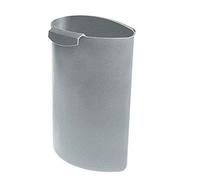 HAN 1837-11, insert à déchets MOON, élégant et pratique, pour un tri parfait des déchets ; 6 litres, gris clair