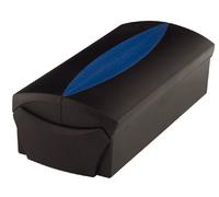 Boîte pour cartes de visite VIP-SET, noir/bleu