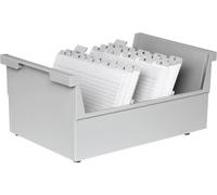 HAN 855-0-11 Bac à suspendre gris clair nombre maximum de cartes: 1000 cartes