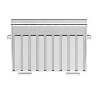 Han 9026-11 Lot De 5 Intercalaires En Plastique Pour Bac À Fiches A6 Orientation Paysage (Gris Claire)
