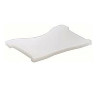 HAN 9037-63 Plaque d'appui CROCO A7 transversale pour fichier d'apprentissage CROCO A7 clair-translucide