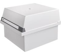 HAN 954-11 Boîte à fiches A4 horizontal, pour 1300 cartes, gris clair