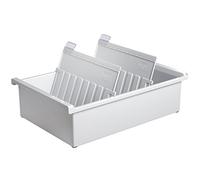 HAN 955-0-11 Bac à fiches pour env. 1300 fiches A5 orientation paysage 228 x 96 x 347 mm (Gris clair) (Import Allemagne)