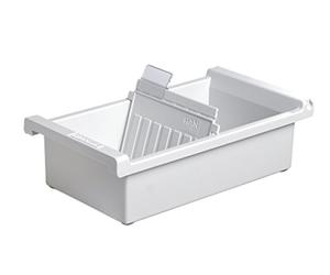 HAN 967-0-11, bac à fiches A7 horiz., design innovant et attrayant, pour 800 fiches, 1 séparateur à onglet inclus, gris clair