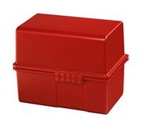 HAN 978-17 Organiseur de bureau pour 200 fiches Rouge