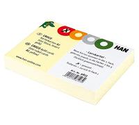 HAN 9812 Lot de 10 cartons de 100 fiches Croco imprimées en Couleur Jaune, A7 / 400 Stück