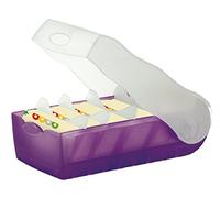 HAN Fichier d'apprentissage professionnel CROCO 997-673 A7 Violet translucide