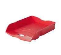 HAN Bac à courrier Re-LOOP - 6 bacs, dites oui au 100% recyclé, moderne, design jeune, pour documents formats A4/C4, rouge, 10298-917 259 x 351 x 63 mm