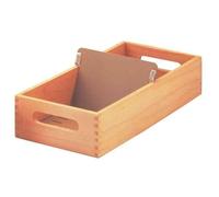 HAN 507-0, bac à fiches en bois DIN A7 horiz.