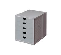 Boîte de rangement HAN fermée / 1450-11 275 x 330 x 320 mm gris clair, polystyrène (PS)
