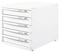 HAN CONTUR 1505-12 Caisson à tiroirs blanc DIN A4, DIN B4, DIN C4 Nombre de tiroirs: 5