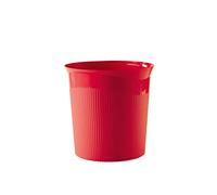 HAN Corbeille à papier Re-LOOP - 6 corbeilles, dites oui au 100% recy apacité de 13 litres, design jeune, chic et robuste, rouge, 18148-917 288 x 226 x 287 mm