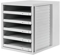 HAN HAN - Schubladenschrank - 5 Schubfächer - für C4 1401-11 Caisson à tiroirs gris clair DIN A4 Nombre de tiroirs: 5