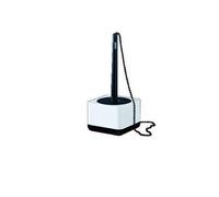 Han I-Line 17651-32 Support Pour Stylo Avec Chaîne Polystyrène Blanc / Noir 65 X 153 X 65 Mm Import Allemagne