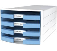 Module de rangement IMPULS 2.0, 4 tiroirs ouverts, blanc