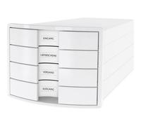 HAN Module de classement IMPULS 2.0 – 4 tiroirs – Blanc