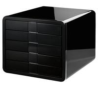 HAN i-BOX 1551-13 Caisson à tiroirs noir DIN A4, DIN C4 Nombre de tiroirs: 5