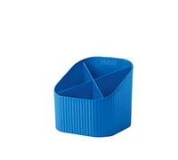HAN Re-X-Loop 17238-914 Carquois de bureau Design moderne 100% recyclé pour tous les ustensiles de bureau Bleu