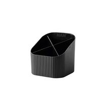 HAN Mutlipot Re-X-LOOP - dites oui au 100% recyclé, design moderne et jeune, pour toutes les petites fournitures de bureau, noir, 17238-913
