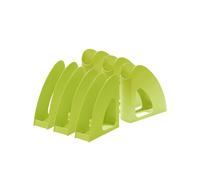 HAN Porte-revues Re-LOOP - 6 porte-revues, dites oui au 100% recyclé, moderne, design jeune, pour documents formats A4/C4, lemon, 16218-950 76 x 239 x 256 mm