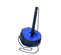HAN Support pour stylo-bille Salsa 1770-34 – polystyrène, chaîne, 59 x 150 mm – noir/bleu
