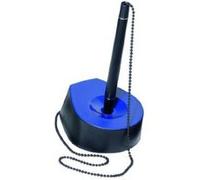 Han - salsa - 1770-34 - support pour stylo avec chaîne - polystyrène - noir bleu - 59 x 150 mm Noir G