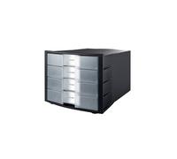 HAN Schubladenbox IMPULS noir, Transluzent 1010-X-363